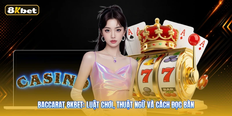 Baccarat 8KBET: Luật Chơi, Thuật Ngữ Và Cách Đọc Bàn