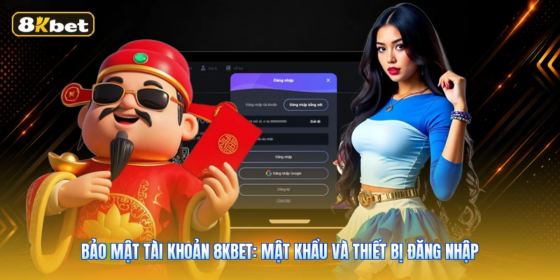 Bảo Mật Tài Khoản 8KBET: Mật Khẩu Và Thiết Bị Đăng Nhập